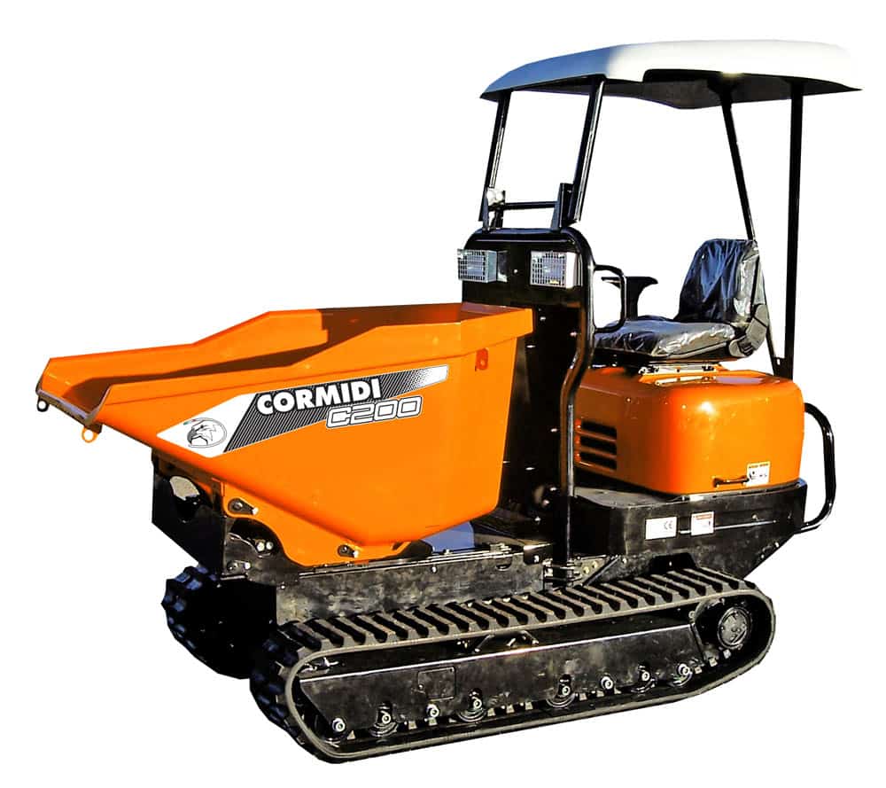 Dumper mini svivel tipp < 3000 kg