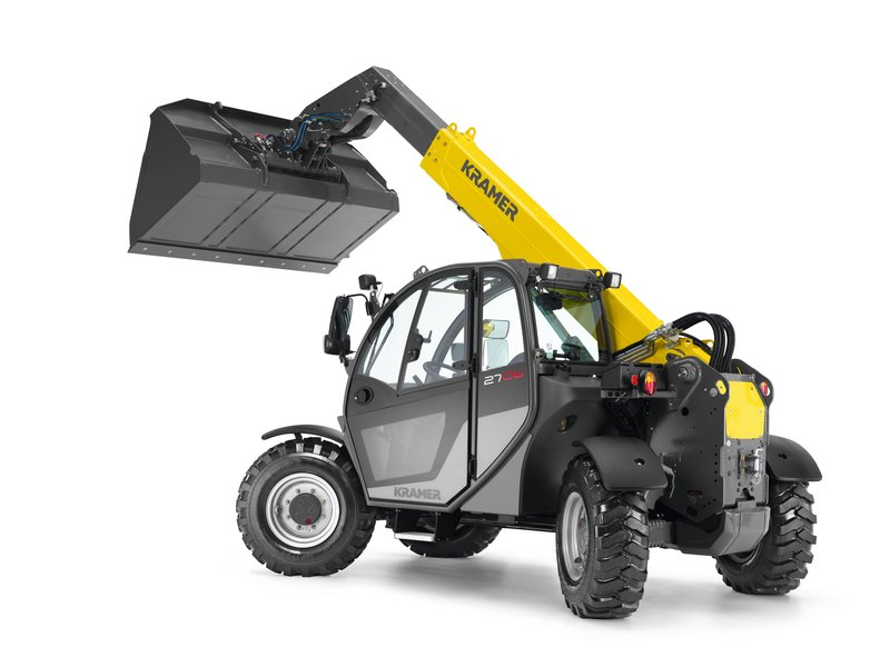 Teleskoptruck firehjulsstyrt  < 6 meter <3 tonn