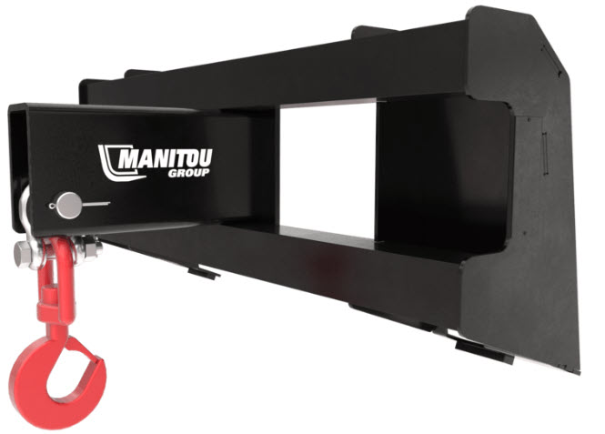 Løftekrok til teleskoptruck