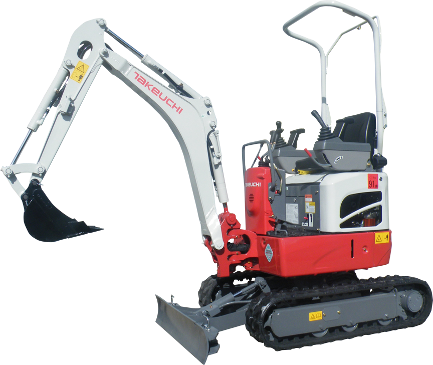 Gravemaskin belter diesel 1,1-2,0 tonn