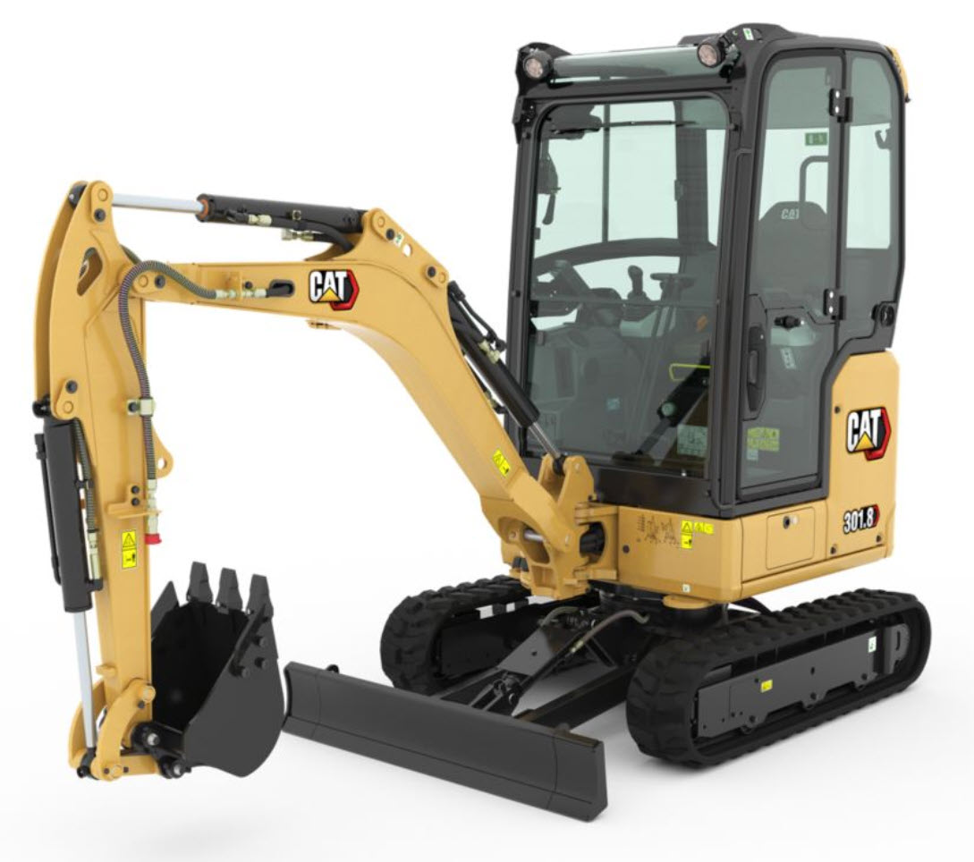 Gravemaskin belter diesel 1,1-2,0 tonn