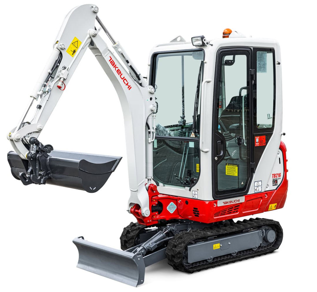 Gravemaskin belter diesel 1,1-2,0 tonn