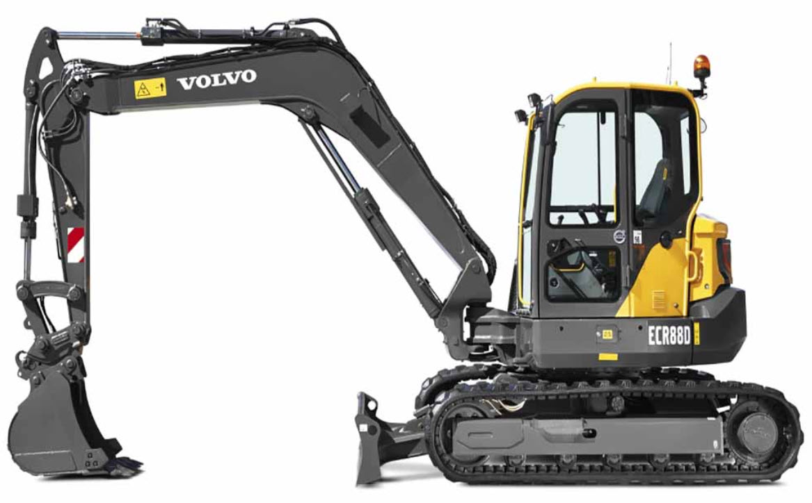 Gravemaskin belter diesel 8,1-11,0 tonn