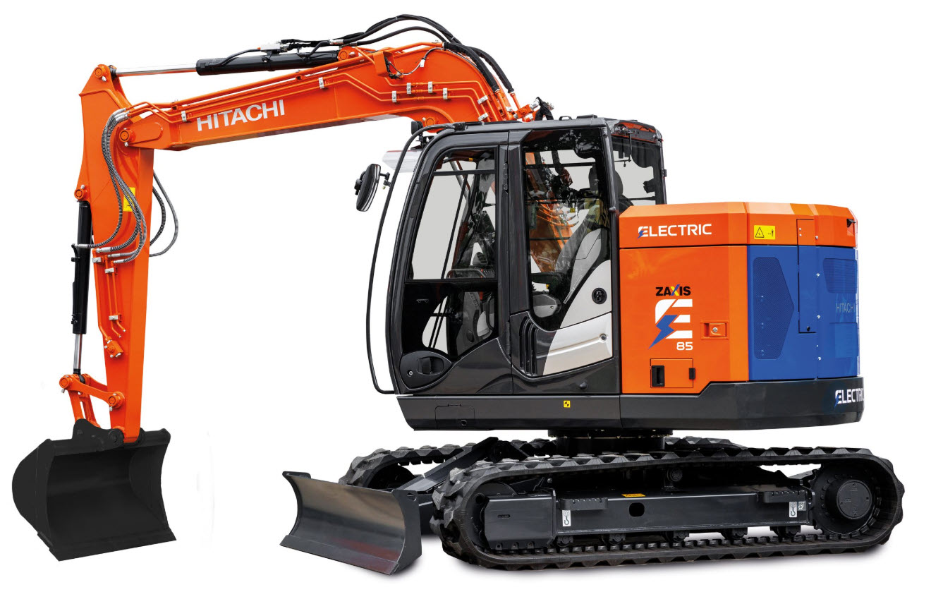 GRAVEMASKIN ELEKTRISK, BELTEGÅENDE 8,1-11,0 tonn