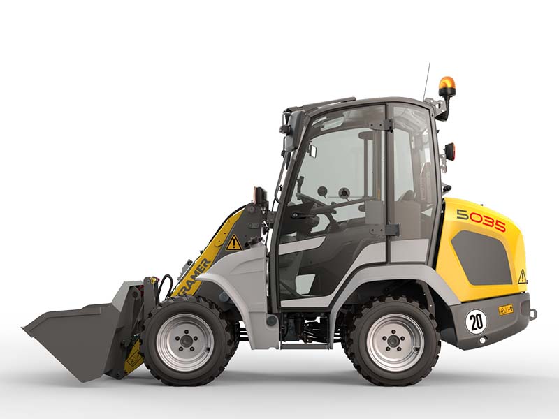 Hjullaster Steg V firehjulsstyrt diesel < 5 tonn