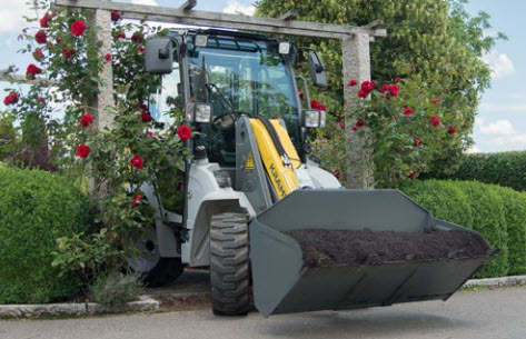 Hjullaster Steg V firehjulsstyrt diesel < 5 tonn