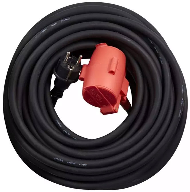 Skjøtekabel 1-2 fas