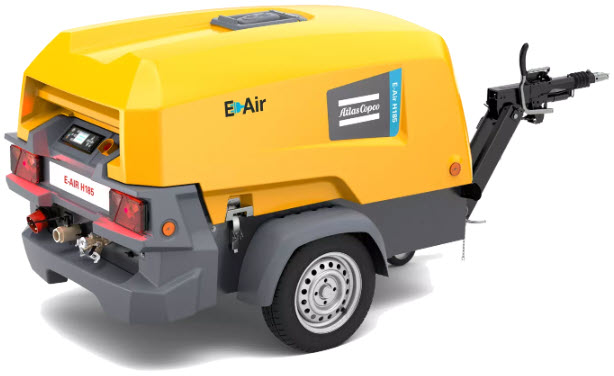 Kompressor el trykk 7-10 bar mengde 3,8-5 m3/min