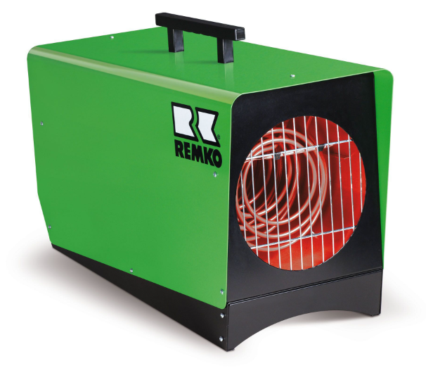 Varmeaggregat med luftfordeler 400V effekt < 20 kW