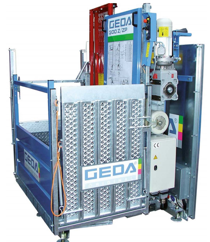 Person og materialheis kapasitet < 700 kg