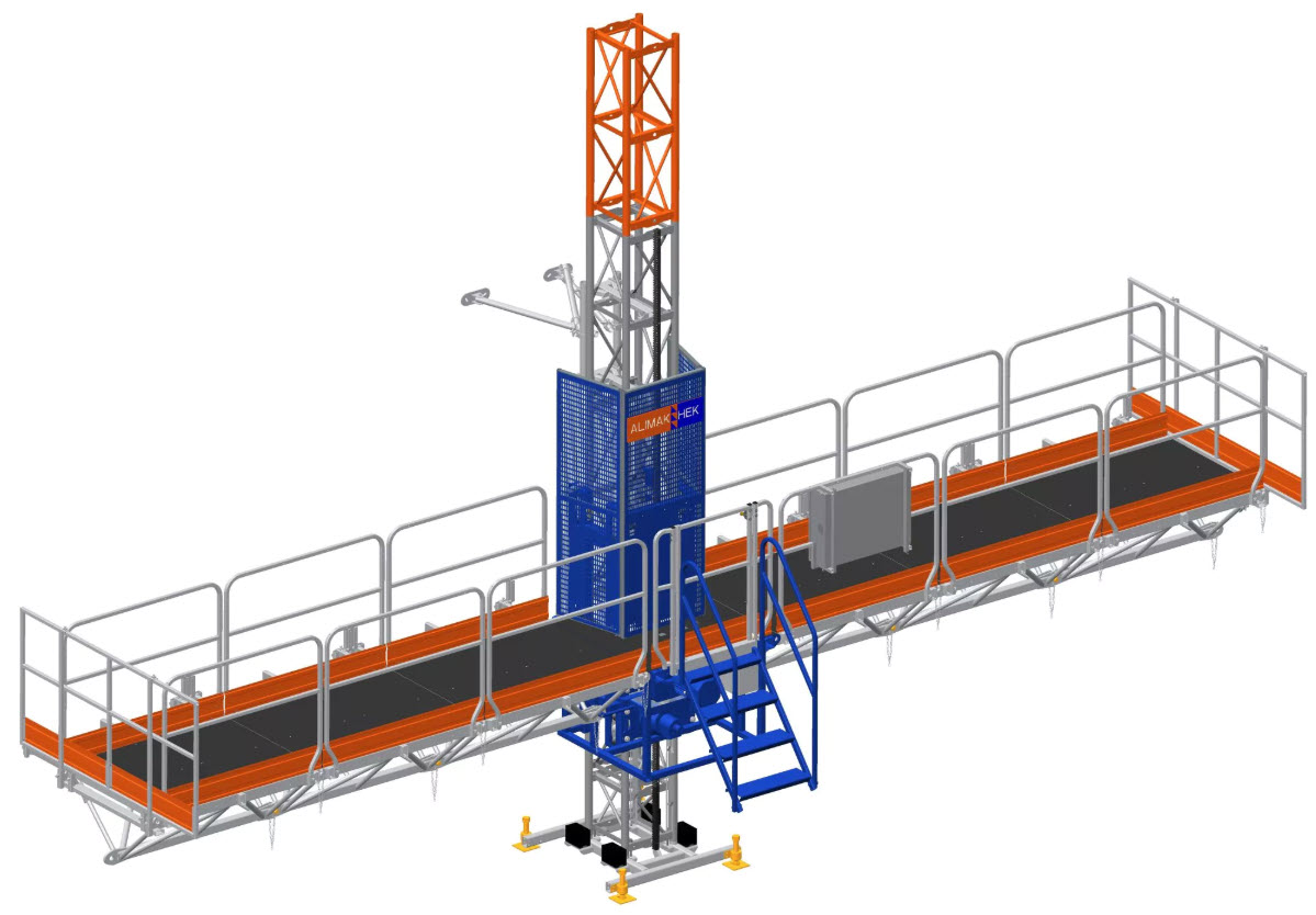 Klatrestillas med master