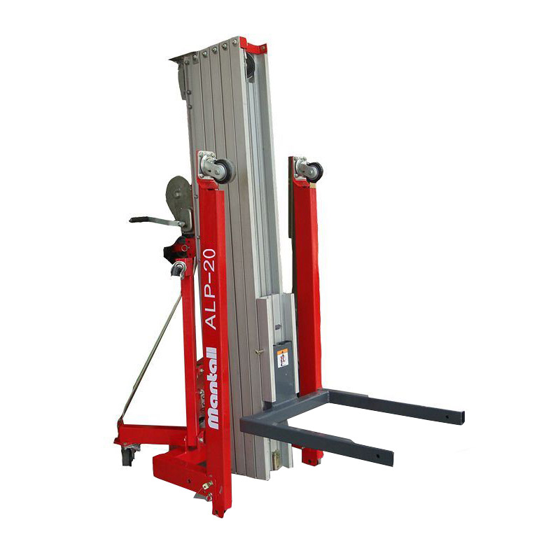 Montasjeheis med håndvinsj < 300 kg løfter < 7 m