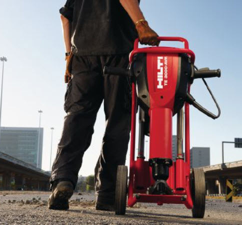 Meiselmaskin elektrisk < 35 kg