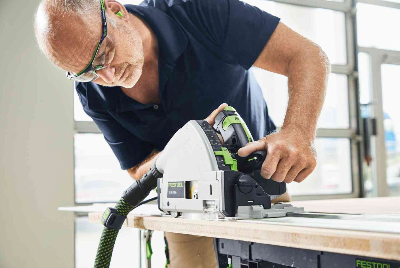 Sirkelsag elektrisk sagdybde < 70 mm