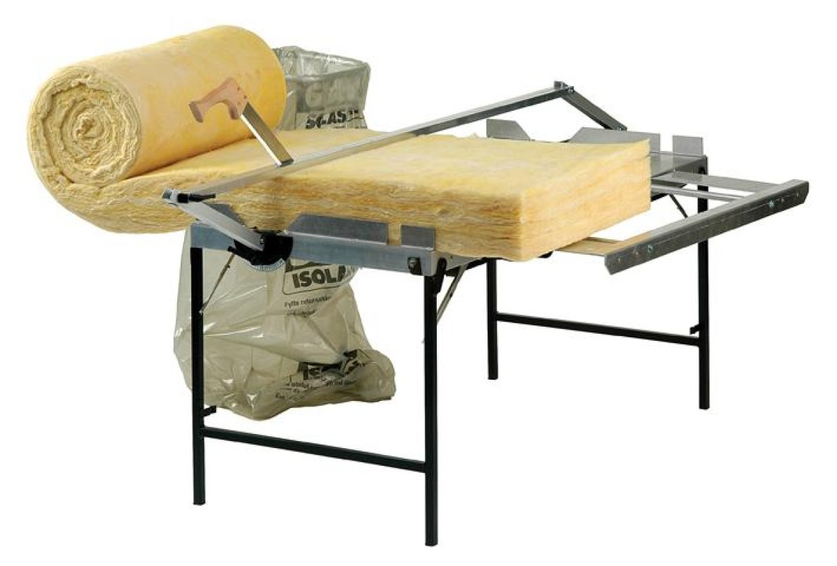 Skjærebord for isolasjon med kniv vekt < 30 kg