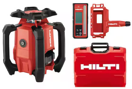 Plan og vertikallaser nøyaktighet > 3 mm ved 50 m