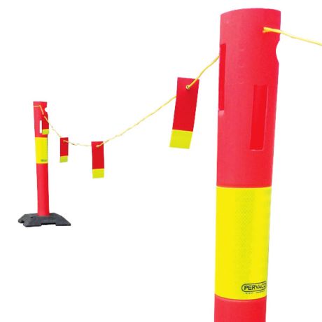 Trafikksylinder / Rørmarkør m/fot
