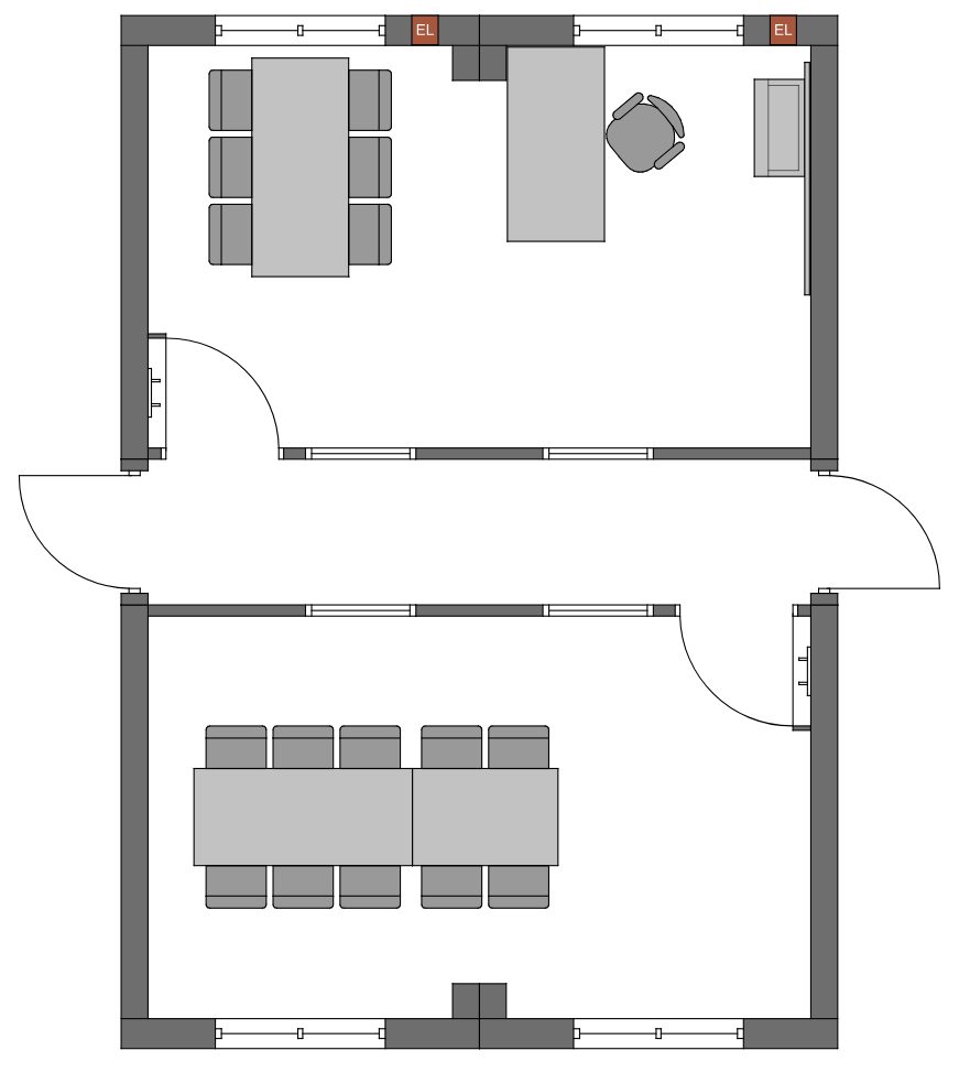009 Modul del av kontor/møte TEK17