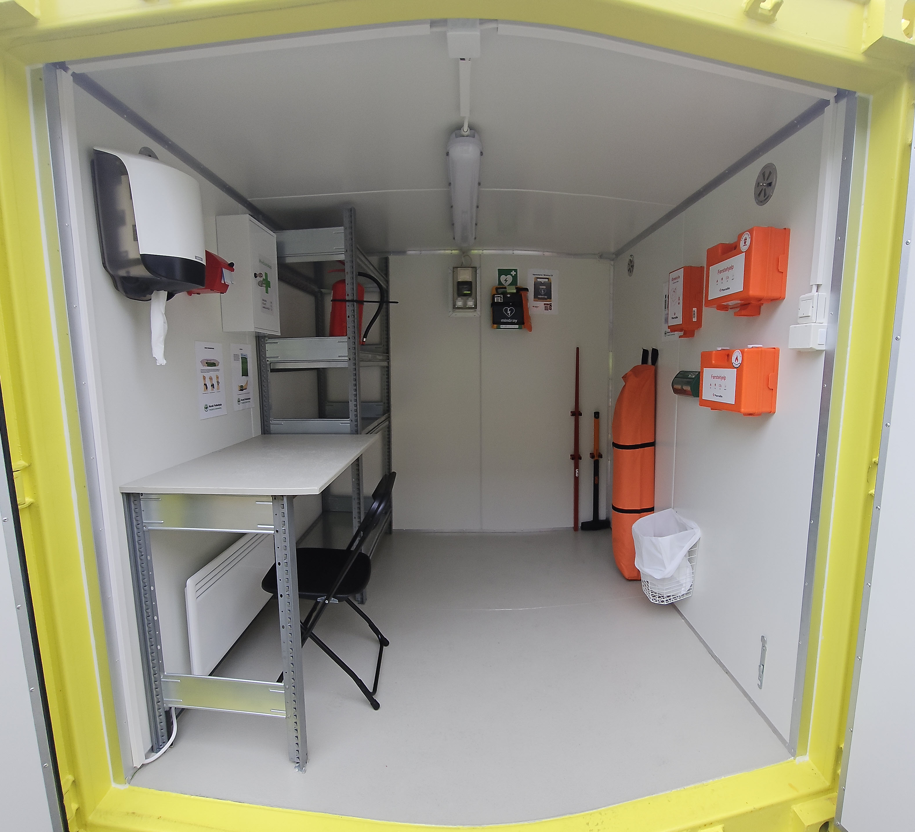 HMS Container 8' m/kodelås