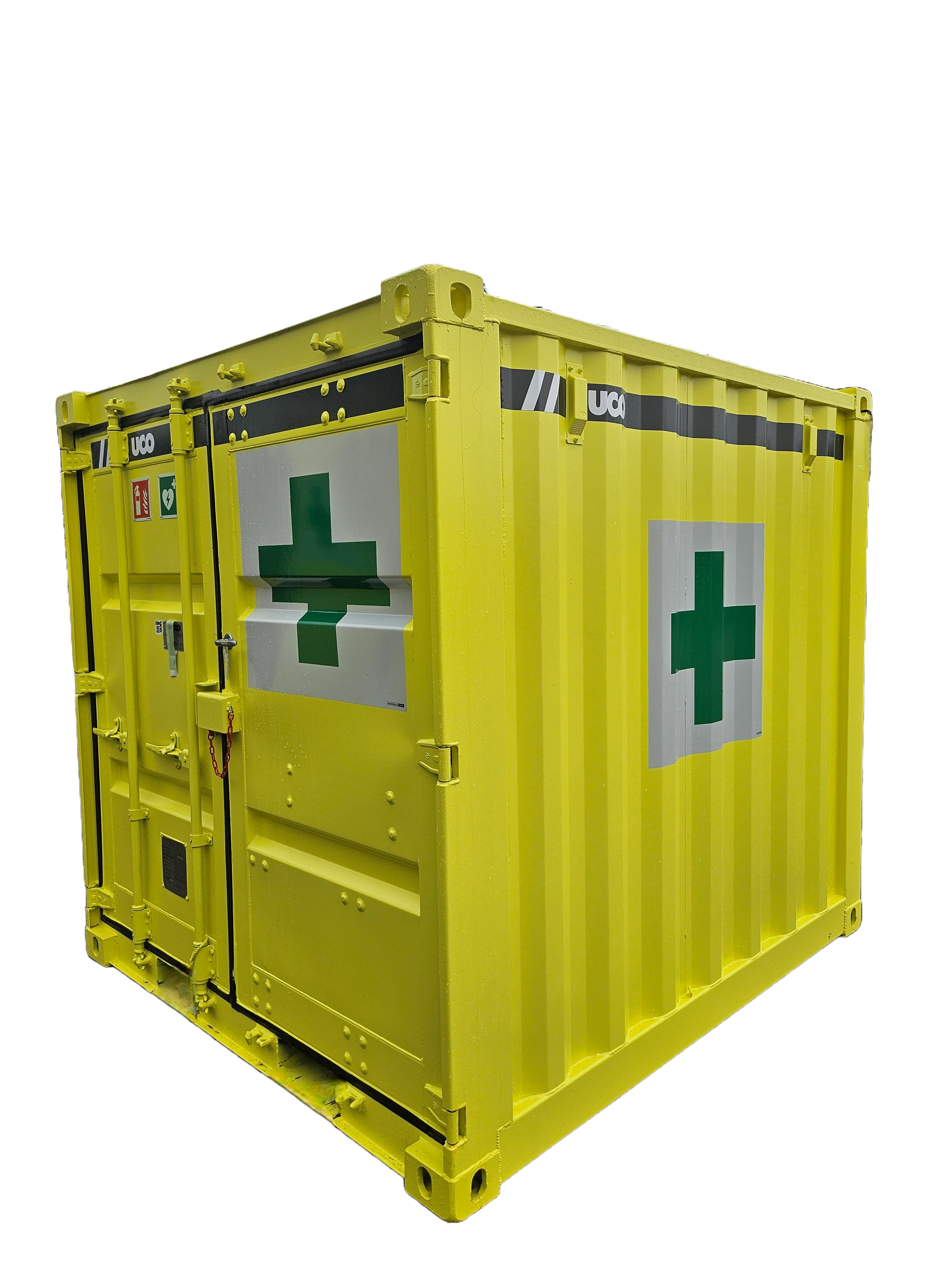 HMS Container 8' m/kodelås